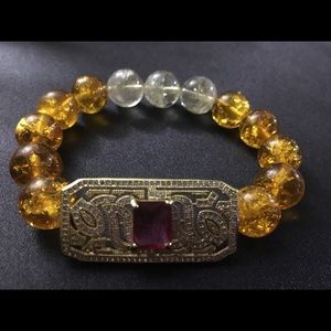 Citrine bracelet